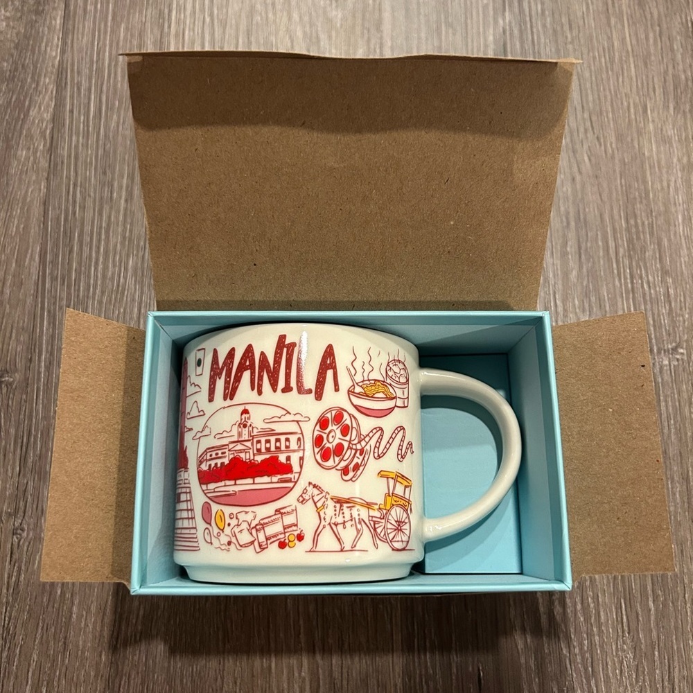Starbucks New in Box Been There Series Manila, Philippines Mug